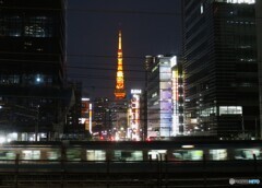 夜景　東京タワー