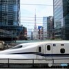 のぞみN700Sと東京タワー