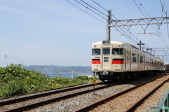 海と電車