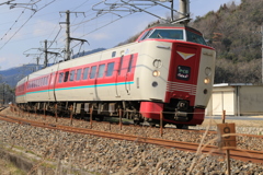 やくも14号　豪渓付近