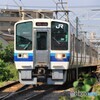 朝の備前西市駅前2