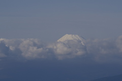 2月8日伊豆より見た富士山