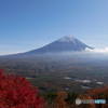 紅葉台からの富士山