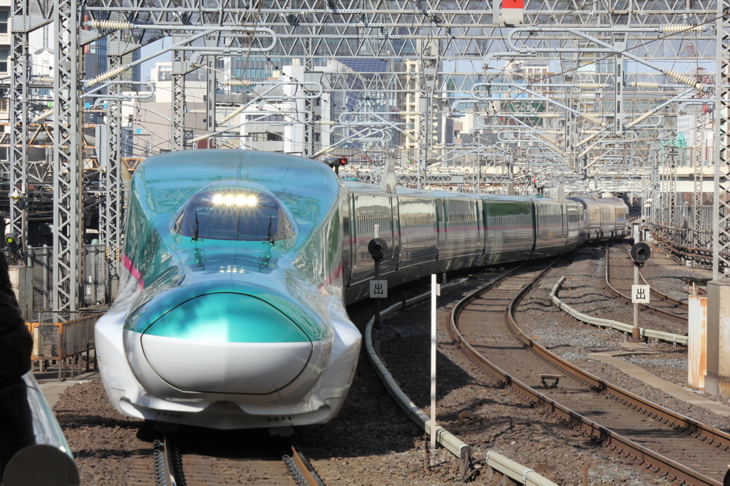 東京駅入線