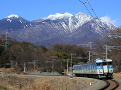 八ヶ岳を背に～115系～