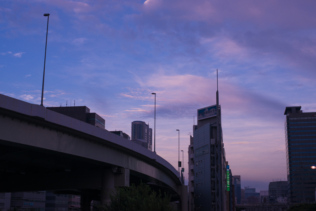 飯田橋の夕暮れ