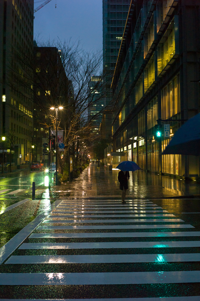 rainy city #5