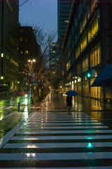 rainy city #5