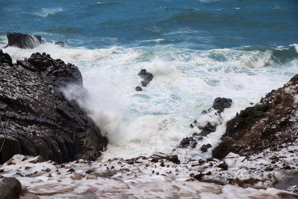 Angry waves