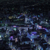 Blue city