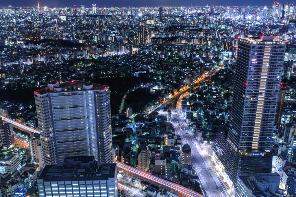 Tokyo night view