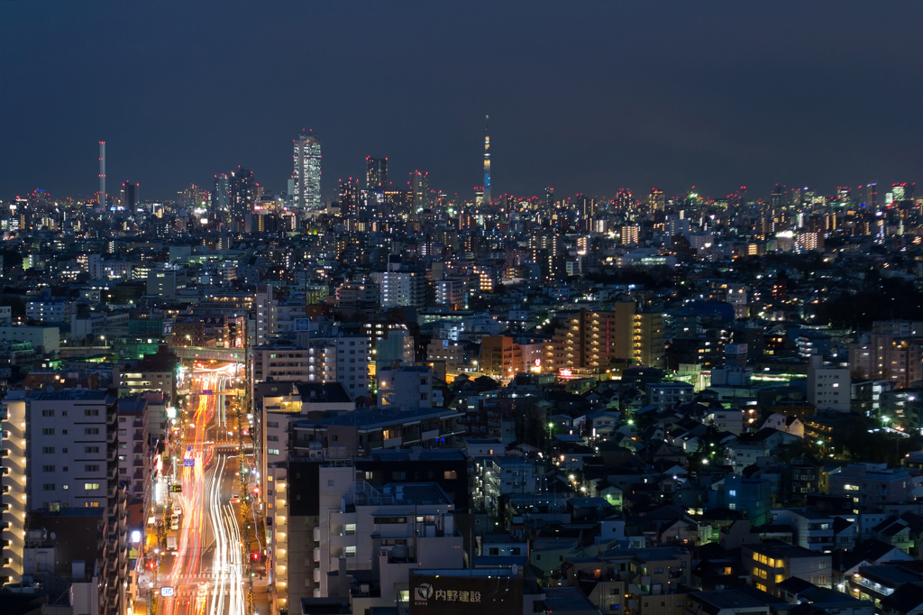Tokyo night view
