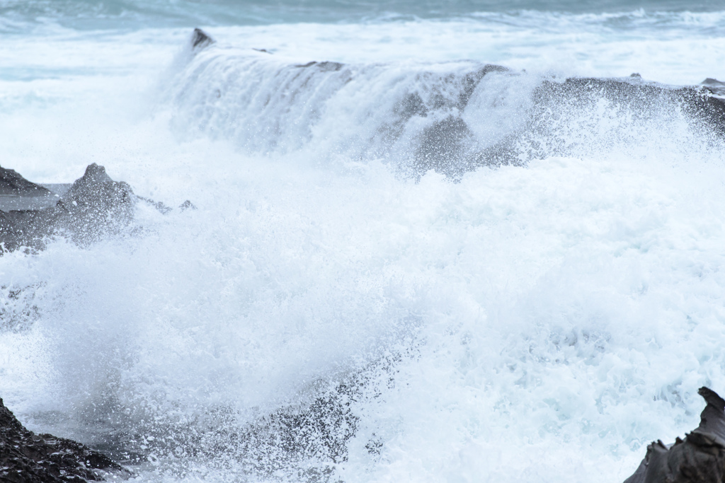 Rough sea