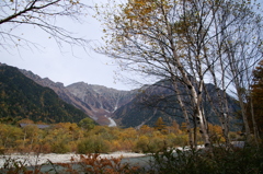 '11秋_上高地より穂高