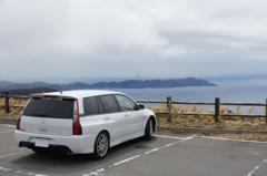 眺瞰台駐車場より・・・