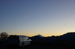 松姫峠より富士山