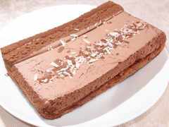 切り落としケーキ・チョコレート