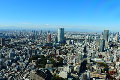 (旅の思い出) 東京タワーからの眺め