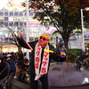 (旅の思い出) 渋谷駅前でマック赤坂氏に会いました！