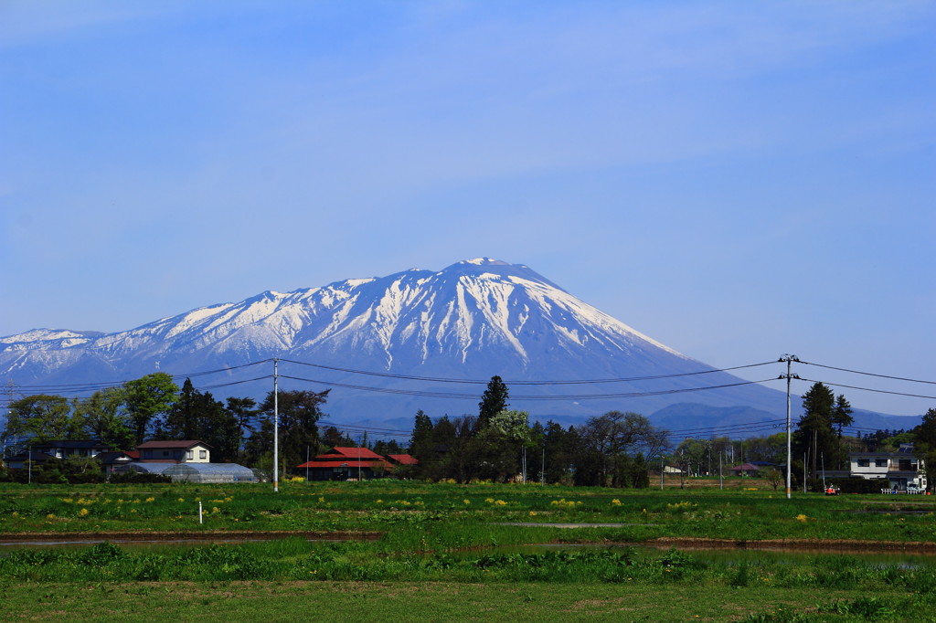 霊峰 岩手山