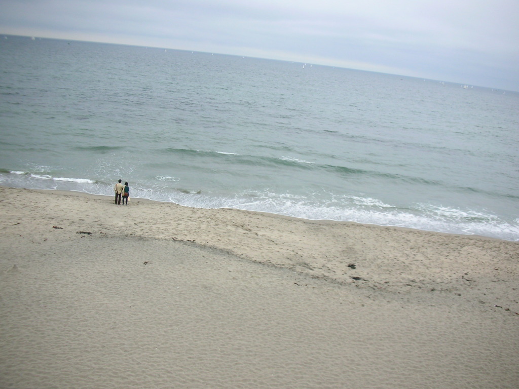 海でのデート