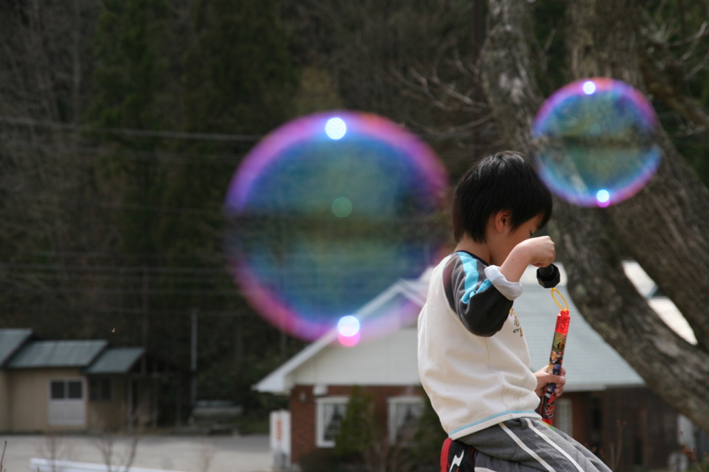 しゃぼんだまとんだ