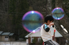 しゃぼんだまとんだ