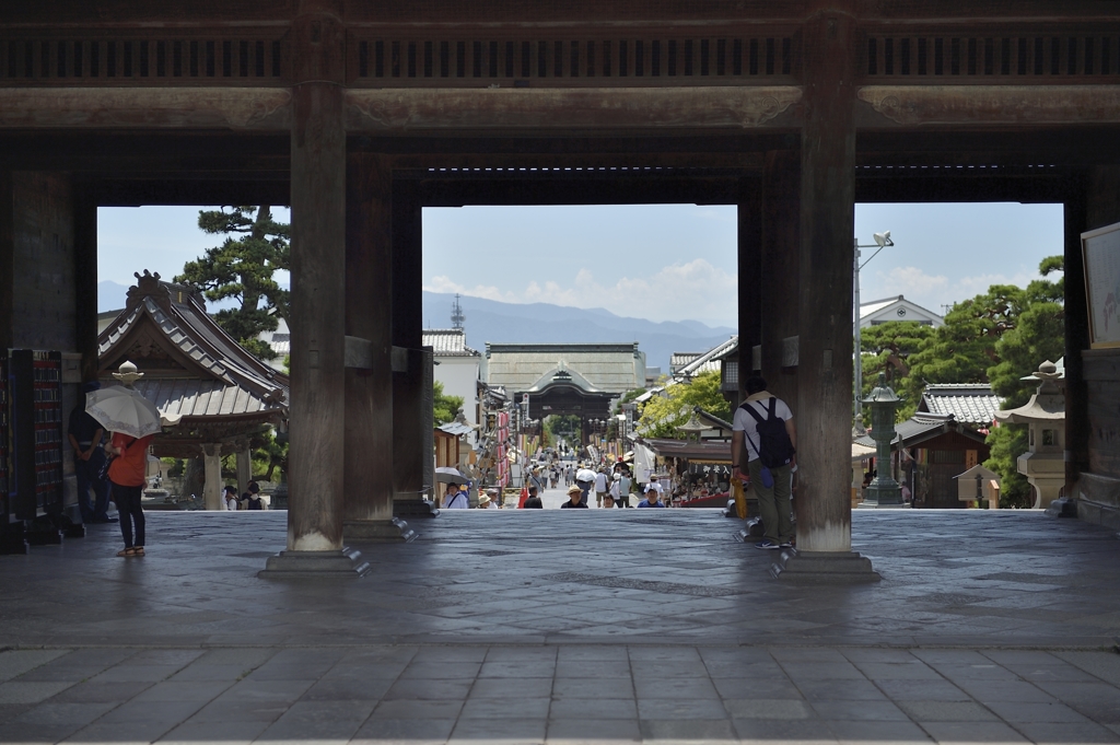 山門【善光寺】