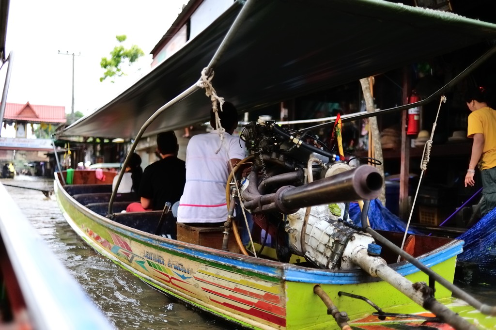 タイ王国　水上マーケットⅨ