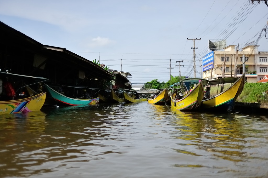 タイ王国　水上マーケットⅠ