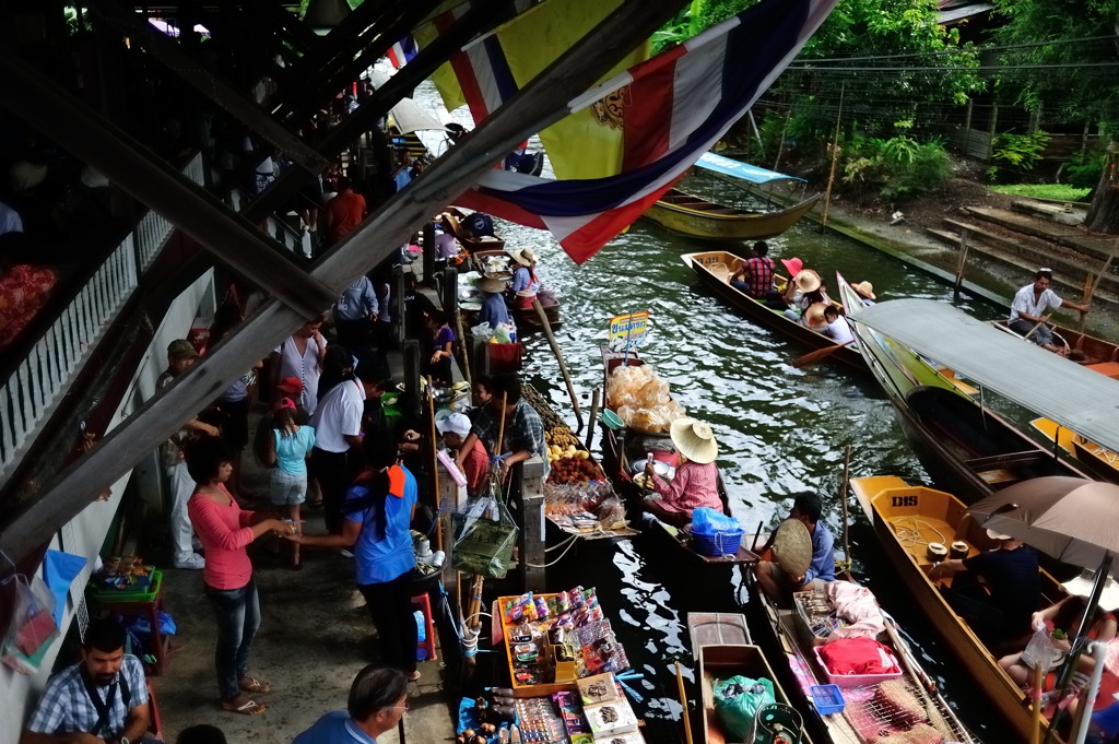 タイ王国　水上マーケット19