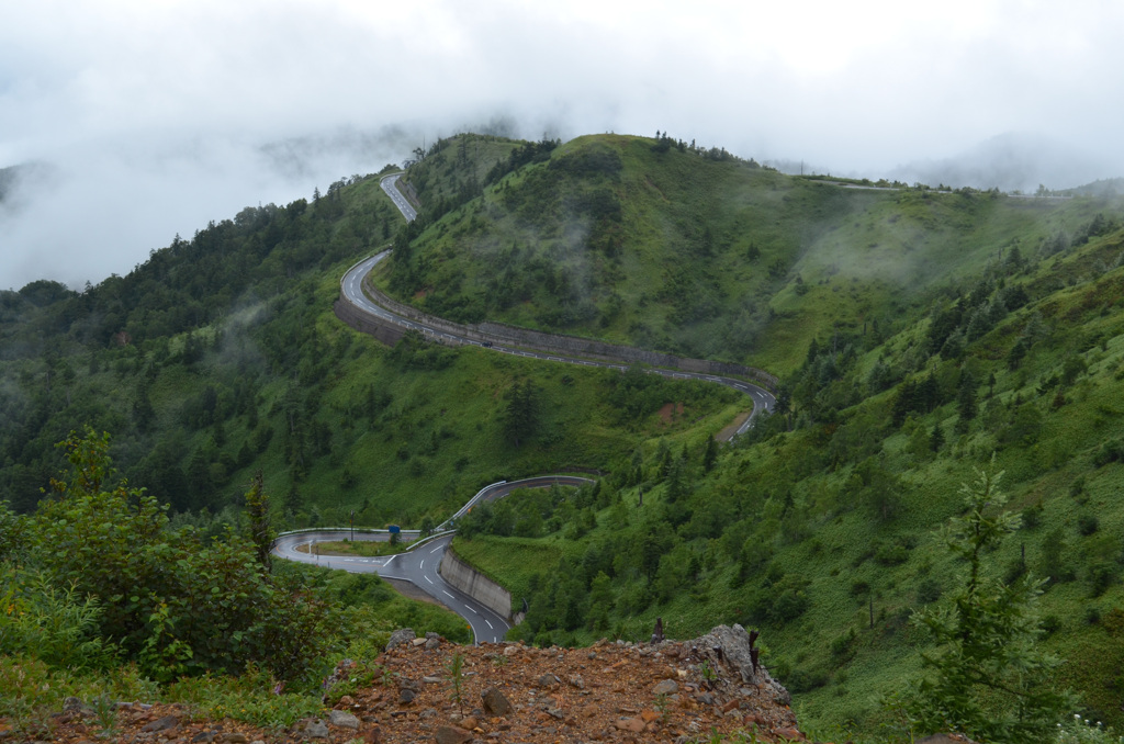 志賀高原　白根山より