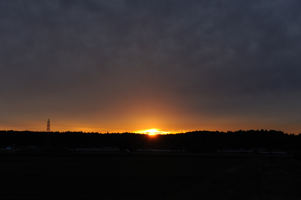 6月　鉛色の黄昏