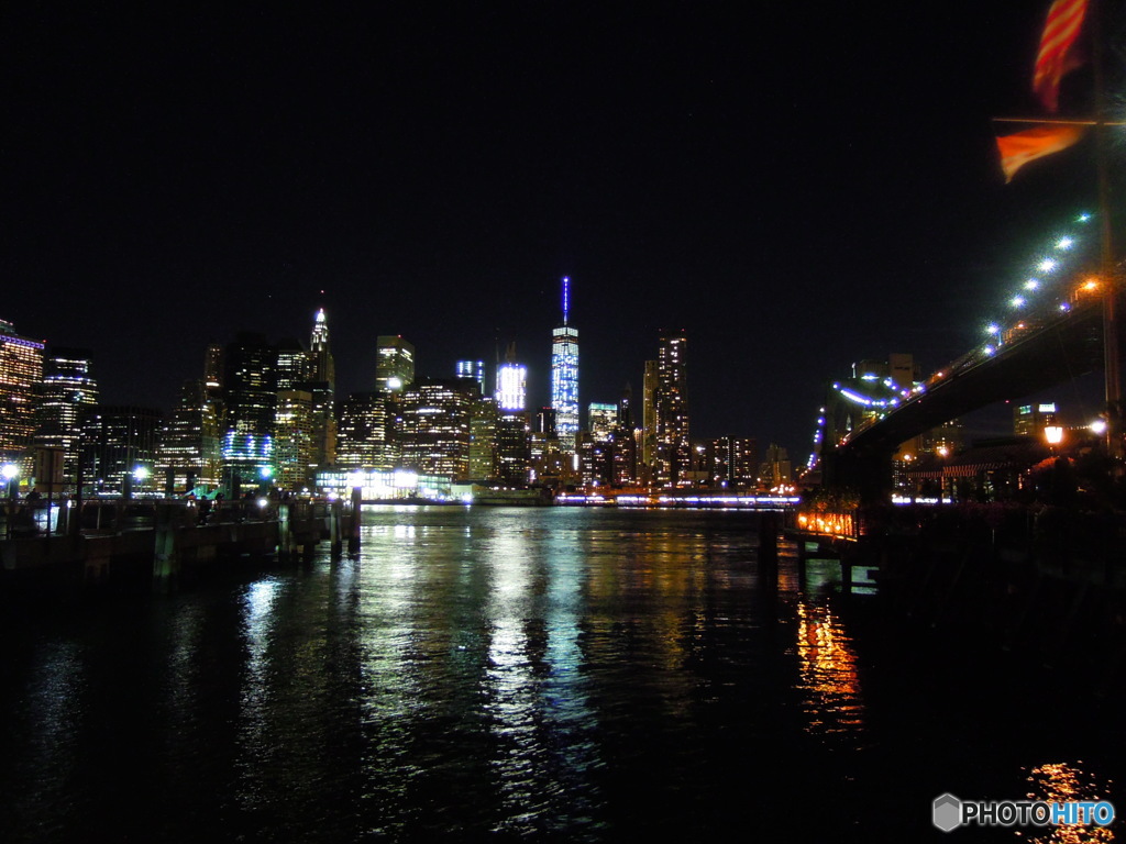 マンハッタンの夜景