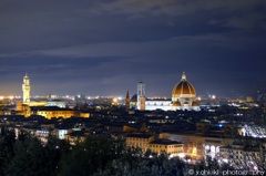 フィレンツェの夜景