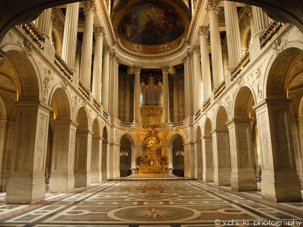 ヴェルサイユ宮殿、内部
