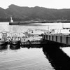 熊本県上天草市姫戸町、姫戸港にて・・・