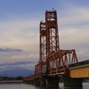 佐賀県にある昇開橋の風景・・・