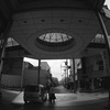 銀座通りのアーケード