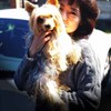 うちの嫁さん、洋子ちゃんと愛犬ザップです。