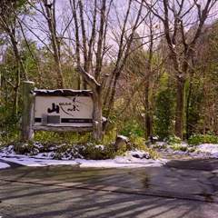 山しのぶの看板