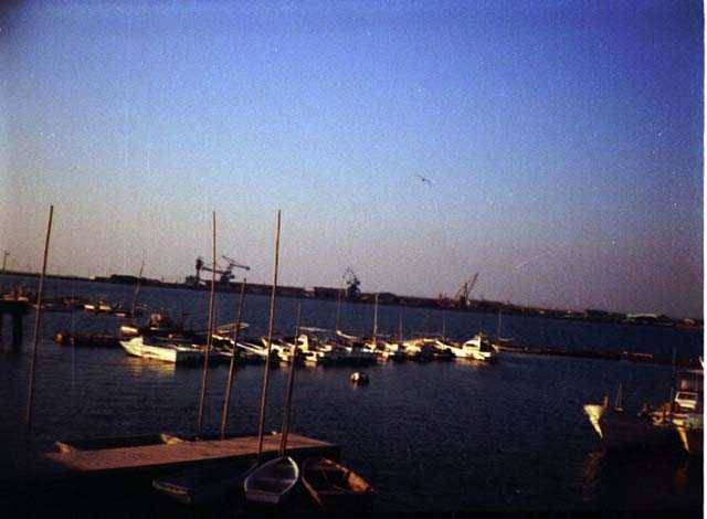 大牟田港の風景です。