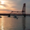 佐賀県にある昇開橋の風景・・・