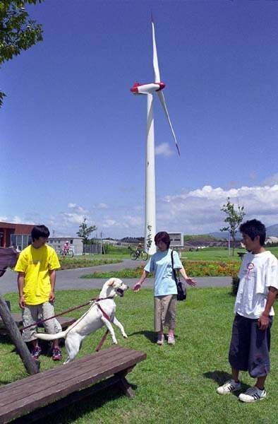 うぶやま牧場にて・家族旅行