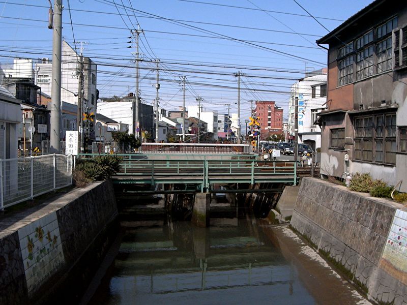 大牟田川の風景