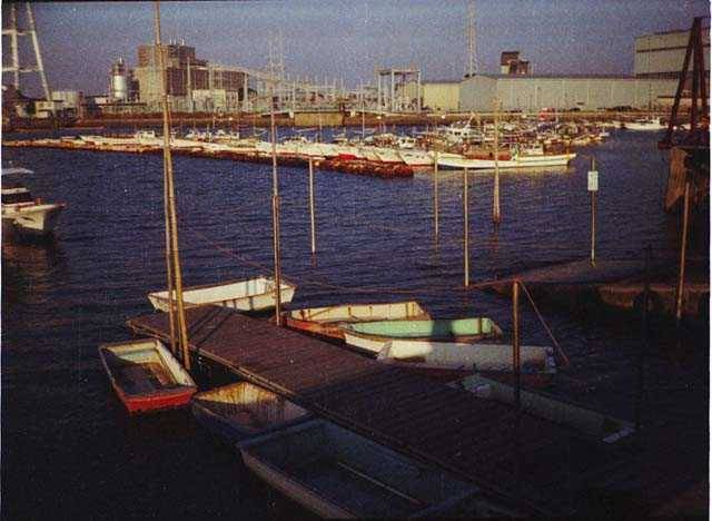 大牟田港の風景です。