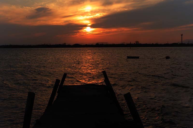 大和町の夕暮れ・・・