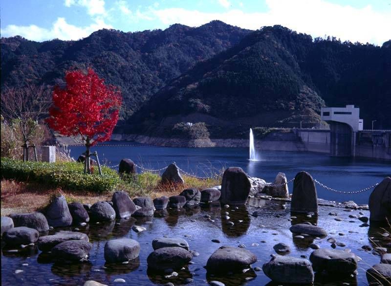  龍門峡の紅葉