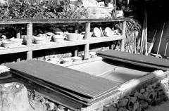 大分県日田市・小鹿田の窯元にて・・・