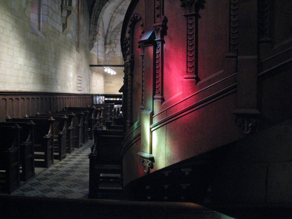 light in red